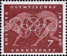 RFA Poste N** Yv: 205/208 Jeux Olympiques D'été Rome - Unused Stamps