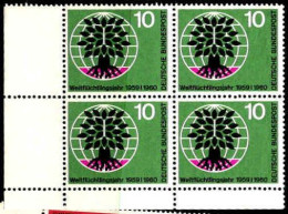 RFA Poste N** Yv: 199/200 Année Mondiale Du Réfugié Bloc De 4 CdF - Unused Stamps