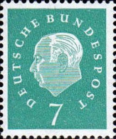 RFA Poste N** Yv: 173/177 Theodor Heuss Deutscher Bundespräsident - Unused Stamps