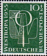 RFA Poste N** Yv:  93/94 Exposition Philatélique Düsseldorf Westropa - Unused Stamps