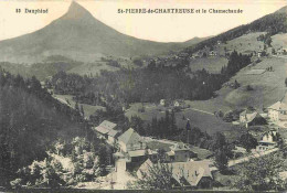 38 - Saint Pierre De Chartreuse - Vue Générale - Le Chamechaude - CPA - Voir Scans Recto-Verso - Autres & Non Classés