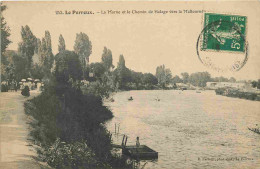 94 - Le Perreux Sur Marne - La Marne Et Le Chemin De Halage Vers La Maltournée - CPA - Oblitération Ronde De 1912 - Voir - Le Perreux Sur Marne