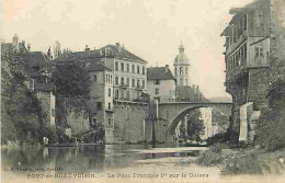 38 - Pont De Beauvoisin - Le Pont François 1er Sur Le Guiers - Animée - CPA - Voir Scans Recto-Verso - Autres & Non Classés