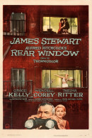 Cinema - Rear Window - Alfred Hitchcock's - Illustration Vintage - Affiche De Film - CPM - Carte Neuve - Voir Scans Rect - Posters On Cards