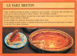 Recettes De Cuisine - Farz Breton - Bretagne - Gastronomie - CPM - Carte Neuve - Voir Scans Recto-Verso - Recetas De Cocina