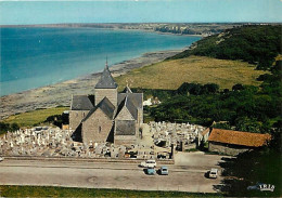 76 - Varengeville Sur Mer - Eglise Saint-Valéry Et Le Cimetière Marin - Au Lointain  Pourville  Dieppe Et La Baie De Som - Varengeville Sur Mer