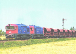 Train, Railway, Locomotives 755 002-3 And 755 001-6 - Eisenbahnen