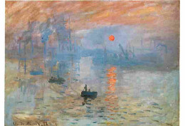 Art - Peinture - Claude Monet - Impression - Soleil Levant - Carte Neuve - CPM - Voir Scans Recto-Verso - Peintures & Tableaux