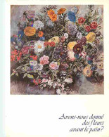 Art - Peinture - E Delacroix - Corbeille De Fleurs - CPM - Voir Scans Recto-Verso - Peintures & Tableaux