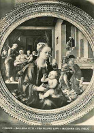 Art - Peinture Religieuse - Fra Filippo Lippi - La Vierge Avec L'Enfant - Firenze - Galleria Pitti - Carte Neuve - CPM - - Tableaux, Vitraux Et Statues