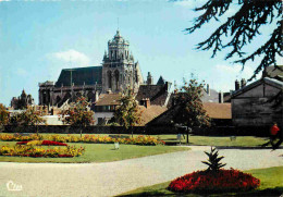 27 - Gisors - L'Eglise Vue Des Jardins Du Château - CPM - Carte Neuve - Voir Scans Recto-Verso - Gisors