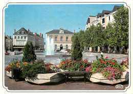 36 - Chateauroux - Place De La République - Fleurs - Flamme Postale De Chateauroux - CPM - Voir Scans Recto-Verso - Chateauroux