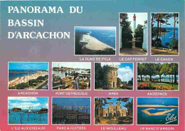 33 - Bassin D'Arcachon - Multivues - Flamme Postale - CPM - Voir Scans Recto-Verso - Altri & Non Classificati