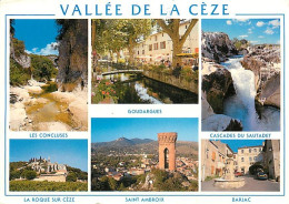 30 - Gard - Vallée De La Cèze - Multivues - CPM - Voir Scans Recto-Verso - Andere & Zonder Classificatie