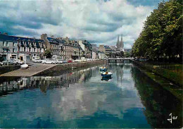 29 - Quimper - L'Odet à Marée Haute - Automobiles - Voir Scans Recto Verso  - Quimper