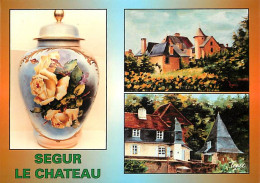 19 - Ségur Le Château - Multivues - Porcelaine De Limoges - Carte Neuve - CPM - Voir Scans Recto-Verso - Sonstige & Ohne Zuordnung