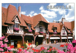 14 - Deauville - La Place Du Marché - Flamme Postale De Deauville - CPM - Voir Scans Recto-Verso - Deauville
