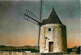 13 - Fontvieille - Le Moulin De Daudet - Voir Timbre - Flamme Postale - CPM - Voir Scans Recto-Verso - Fontvieille
