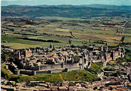 11 - Carcassonne - La Cité Médiévale - Vue Générale Aérienne - CPM - Voir Scans Recto-Verso - Carcassonne