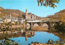 12 - Estaing - Vue Générale - Le Château Et Le Pont Gothique - CPM - Voir Scans Recto-Verso - Autres & Non Classés