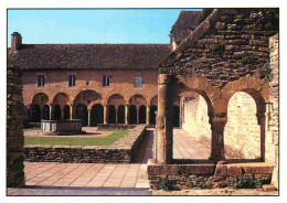 12 - Conques En Rouergue - Le Jardin Du Cloître Depuis Les Deux Arcades épargnées De La Galerie Est - CPM - Voir Scans R - Autres & Non Classés