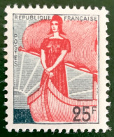 1959 FRANCE N 1216 - MARIANNE A LA NEF - NEUF** - Unused Stamps