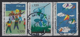 Italy 1977  Tag Der Briefmarke  (o) Mi.1586-1588 - 1971-80: Usados