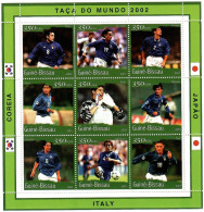 Guinea-Bissau 2001 - 2002 Football World Cup - South Korea And Japan (2002) - Italy M/S MNH** - Guinea-Bissau