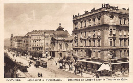 Hungary - BUDAPEST - Lipót-körút A Vigszin Házzal - Hungary