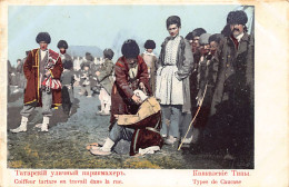 Russia - Types Of Caucasus - Tartar Hairdresser At Work On The Street - Publ. Granberg 8588 - Russland