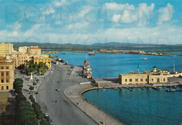 CARTOLINA  C14 TRAPANI,SICILIA-PORTO E MOLO SANITA-STORIA,MEMORIA,CULTURA,RELIGIONE,BELLA ITALIA,VIAGGIATA 1973 - Trapani