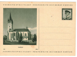 Illustrated Postal Card Prešov -  CDV69 251 - Postales