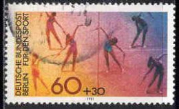 Berlin Poste Obl Yv:606/607 Pour Le Sport Gymnastique & Course (cachet Rond) - Gebraucht