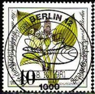 Berlin Poste Obl Yv:611/614 Bienfaisance Plantes Menacées (TB Cachet Rond) - Oblitérés