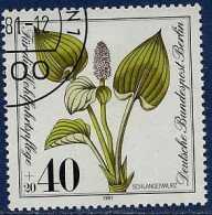 Berlin Poste Obl Yv:611/614 Bienfaisance Plantes Menacées (Beau Cachet Rond) - Usati