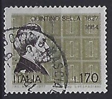 Italy 1977  Quintino Sella  (o) Mi.1591 - 1971-80: Afgestempeld
