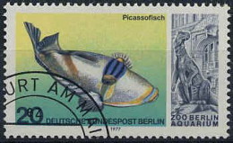 Berlin Poste Obl Yv:514/517 25.Anniversaire De L'Aquarium De Berlin (TB Cachet Rond) - Usados