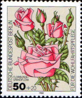 Berlin Poste N** Yv:641/644 Bienfaisance Roses De Jardin - Neufs