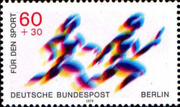 Berlin Poste N** Yv:550/551 Pour Le Sport Athlétisme & Tir à L'arc - Neufs