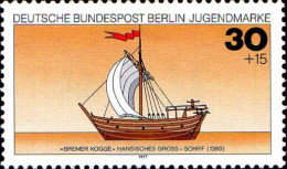 Berlin Poste N** Yv:505/508 Pour La Jeunesse Bateaux - Nuevos