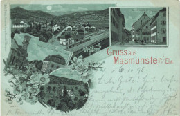 Gruss Aus Masmünter I. Els. * Masevaux ( Haut Rhin ) * CPA Litho - Masevaux