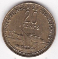 Côte Française De Somalie Union Française . 20 Francs 1952, En Bronze Aluminium, Lec# 47 - Gibuti