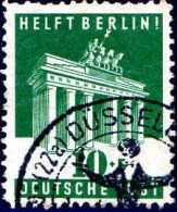 Allemagne Zone Anglo-Américaine Poste Obl Yv:69/70 Helft Berlin (TB Cachet Rond) - Gebraucht