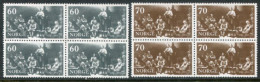 NORWAY 1971 Hauge Bicentenary Blocks Of 4 MNH / **.  Michel 625-26 - Unused Stamps