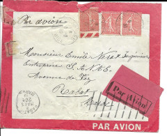 Env Latecoere Cad SEVRES 5/3/1930 Pour RABAT (maroc) TB - 1927-1959 Briefe & Dokumente