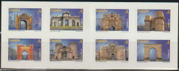 España 2012 Edifil 4681/8 Sellos ** Carnet Arcos Y Puertas Monumentales Macarena Sevilla, Alcala Madrid, Arco Del Triunf - Nuevos
