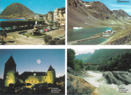 CPA CARTE POSTALE SUISSE 4 X POSTALAUTO AUTO PÖSTALE CAR POSTAL - Collections & Lots