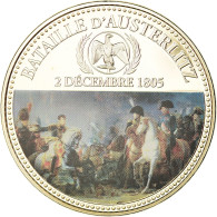 France, Médaille, Napoléon Ier, Bataille D'Austerlitz (1805), FDC - Otros & Sin Clasificación