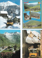 CPA CARTE POSTALE SUISSE 4 X POSTALAUTO AUTO PÖSTALE CAR POSTAL - Verzamelingen & Kavels