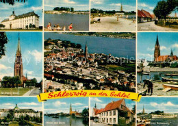 72848819 Schleswig Schlei Schloss Dom Yachthafen Luisenbad Holm Wappen Von Schle - Other & Unclassified